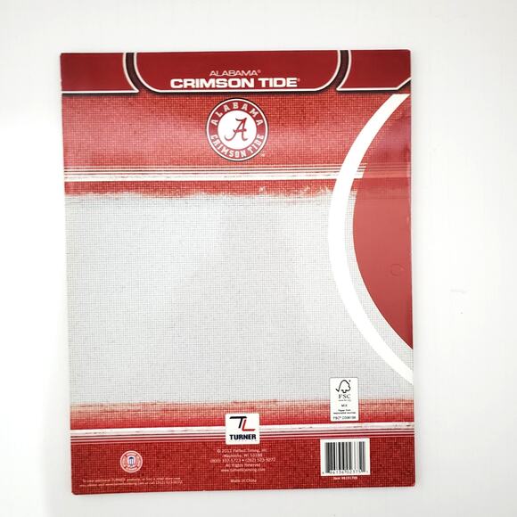 Lot of 4 University of Alabama Two Pocket Folders Crimson Tide Turner 2011 - Picture 8 of 12